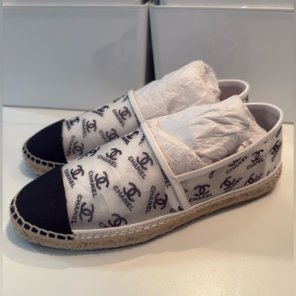 CHANEL Shoes - Chanel CC Espadrilles 38